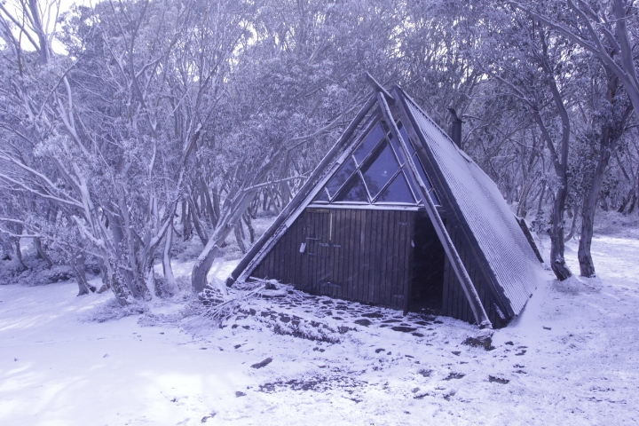 Vallejo Gantner Hut after the Snow, AAWT Vallejo Gantner Hut